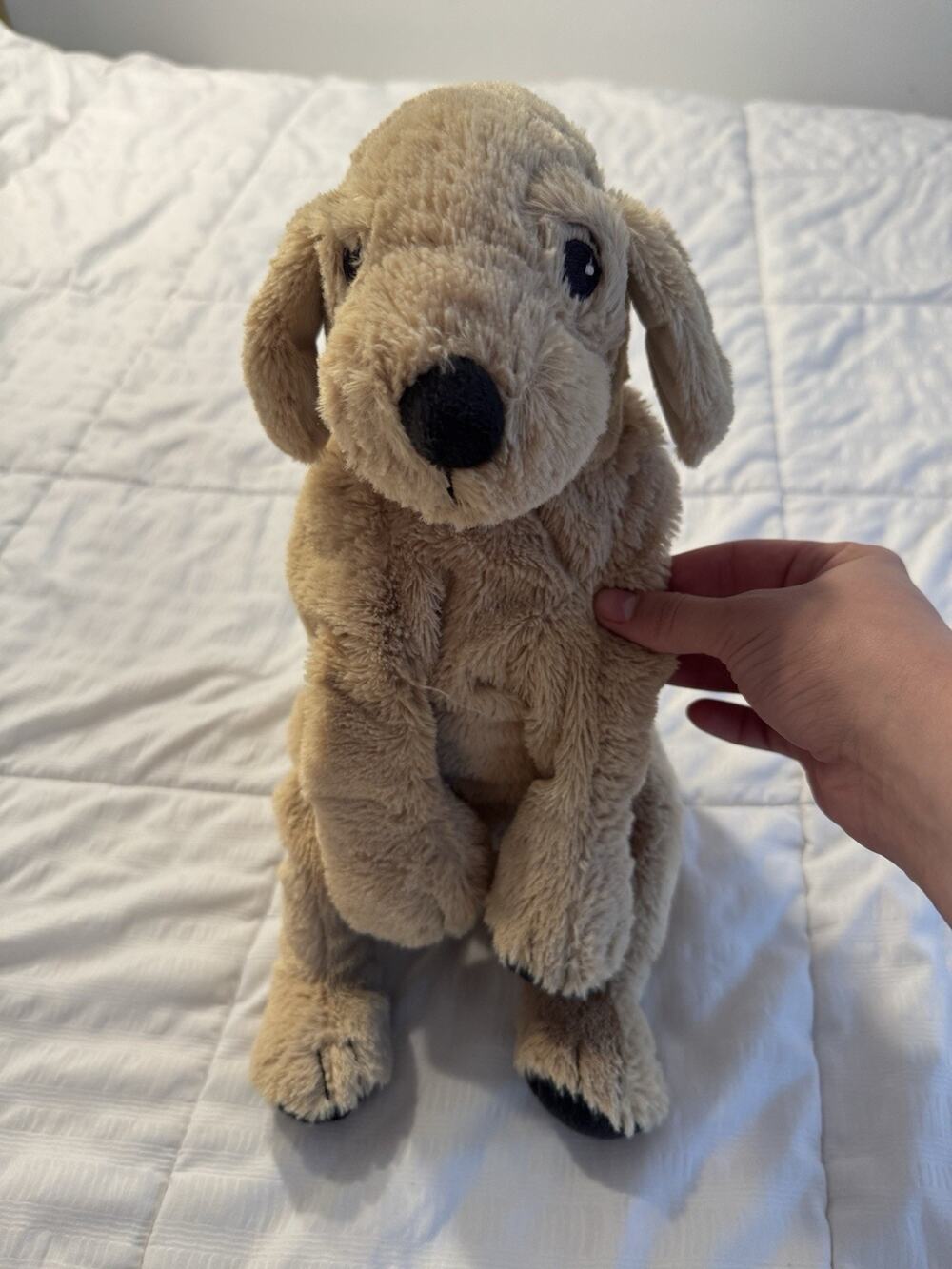 Ikea Gosig Golden Soft Toy Dog Plush Stuffy Golden Retriever Furry Puppy
